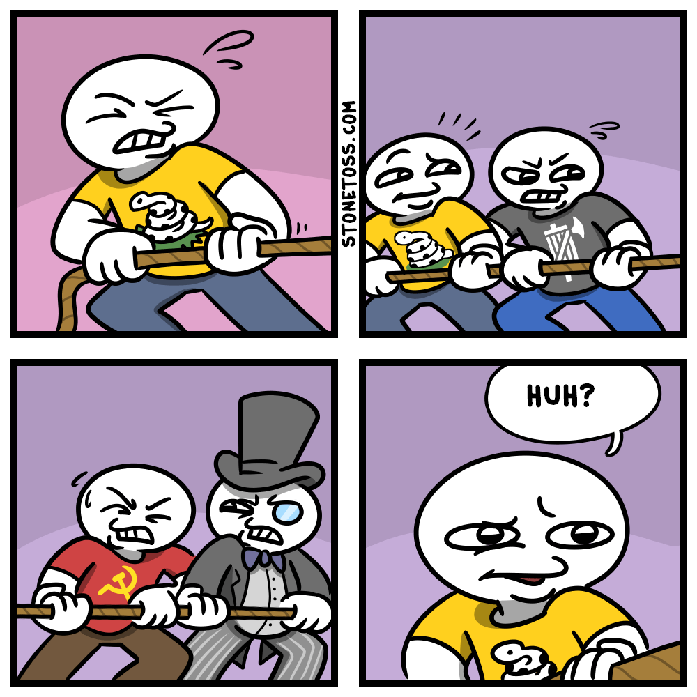 It's too early to sum up, but this is perhaps the best comic of the outgoing year. - Stonetoss, Comics, Politics, Society