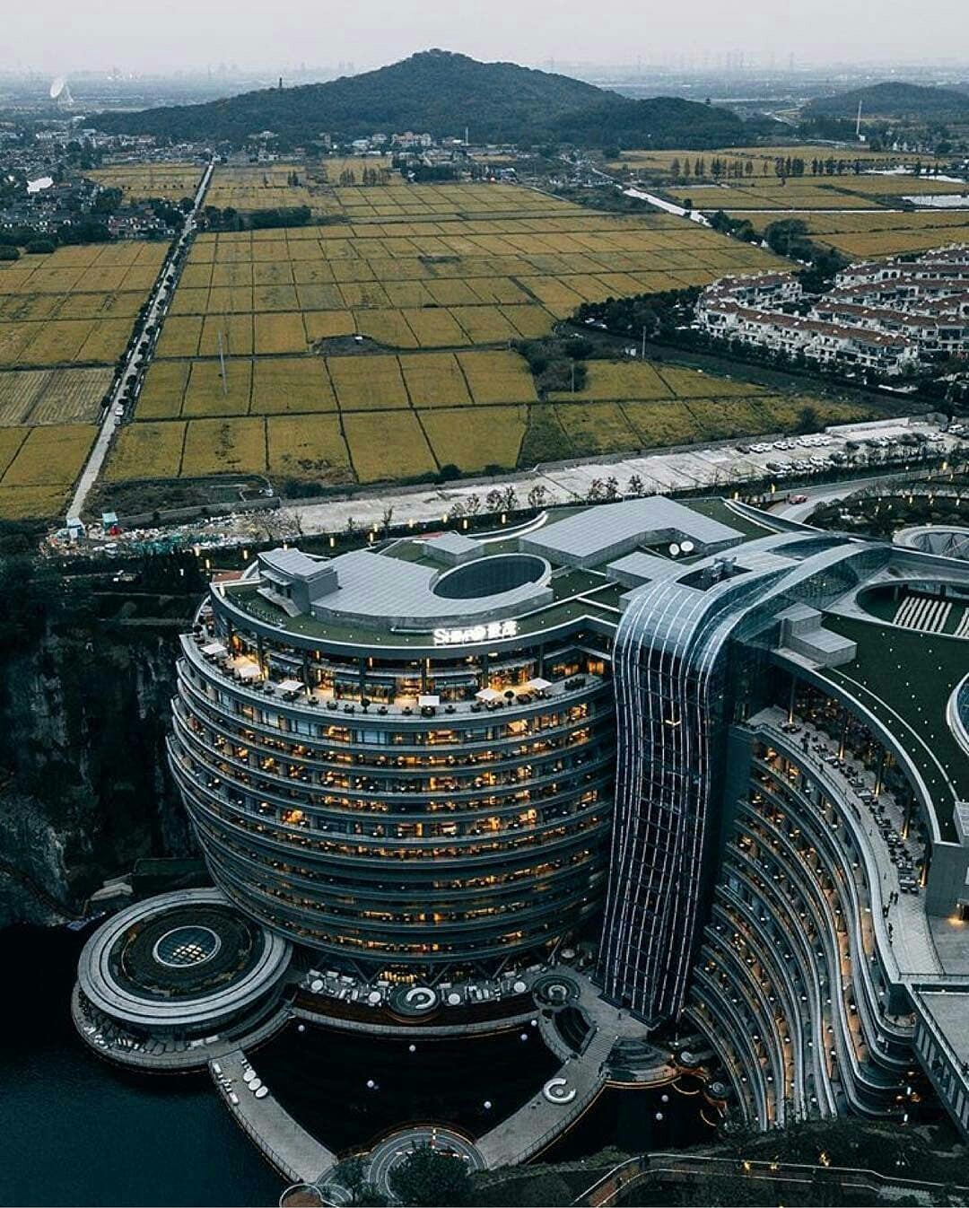 Hotel in China - Hotel, China, The photo, Architecture, Design, Style, beauty, Unusual, Longpost