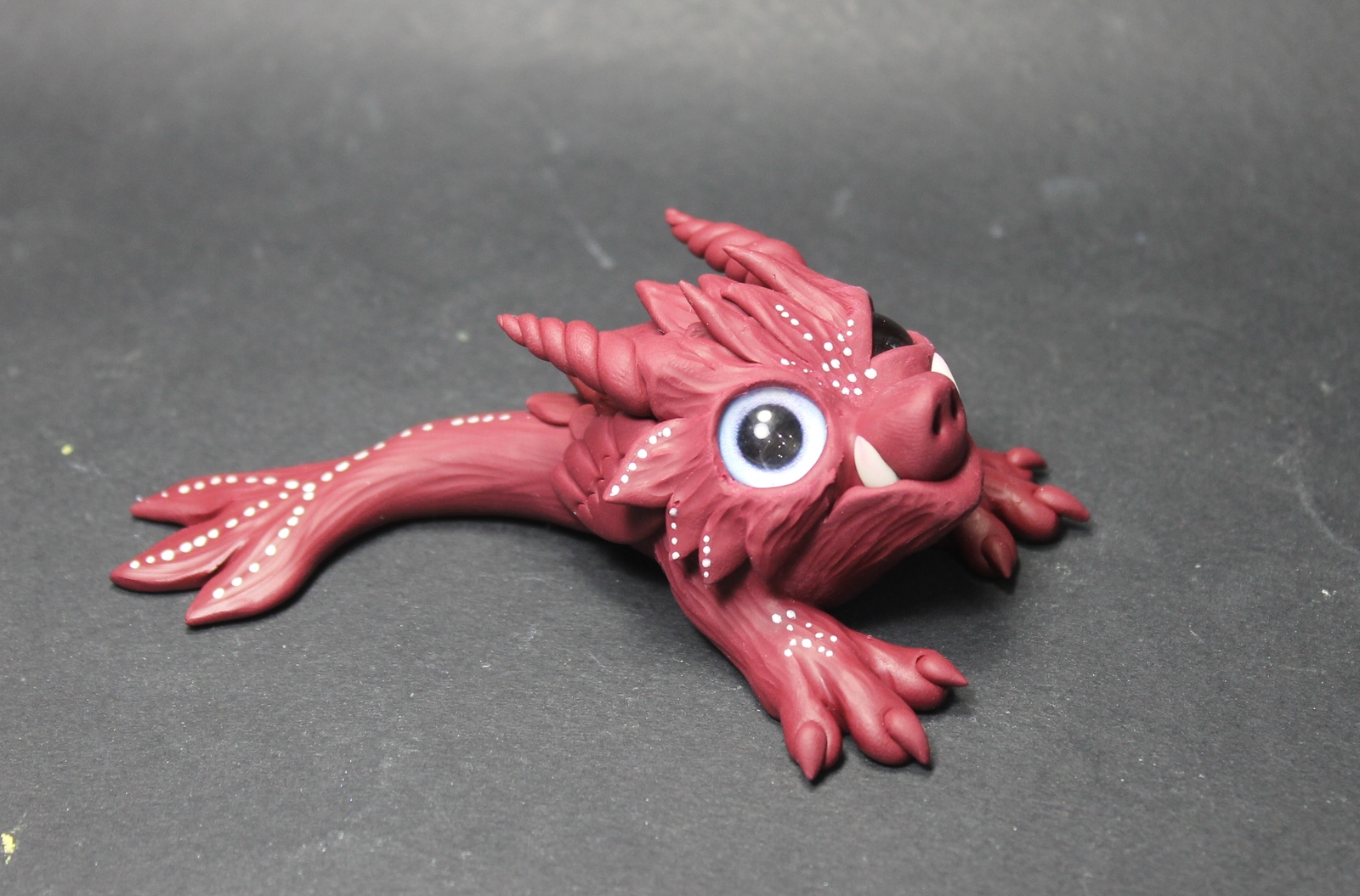 weird - My, Needlework without process, Лепка, Polymer clay, The Dragon, Handmade, Longpost