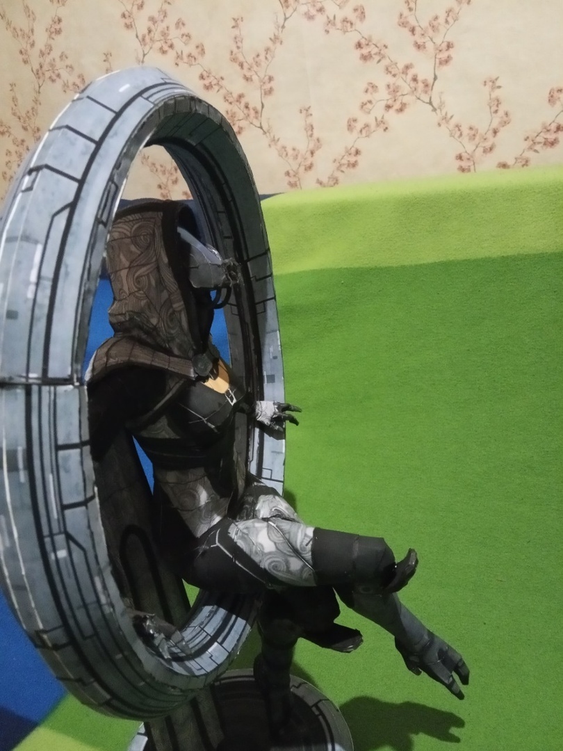 Снова пятничная Пепакура - Моё, Pepakura, Papercraft, Пятница, Mass Effect, Длиннопост