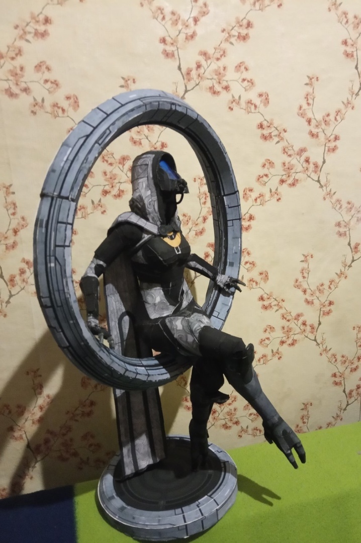 Снова пятничная Пепакура - Моё, Pepakura, Papercraft, Пятница, Mass Effect, Длиннопост