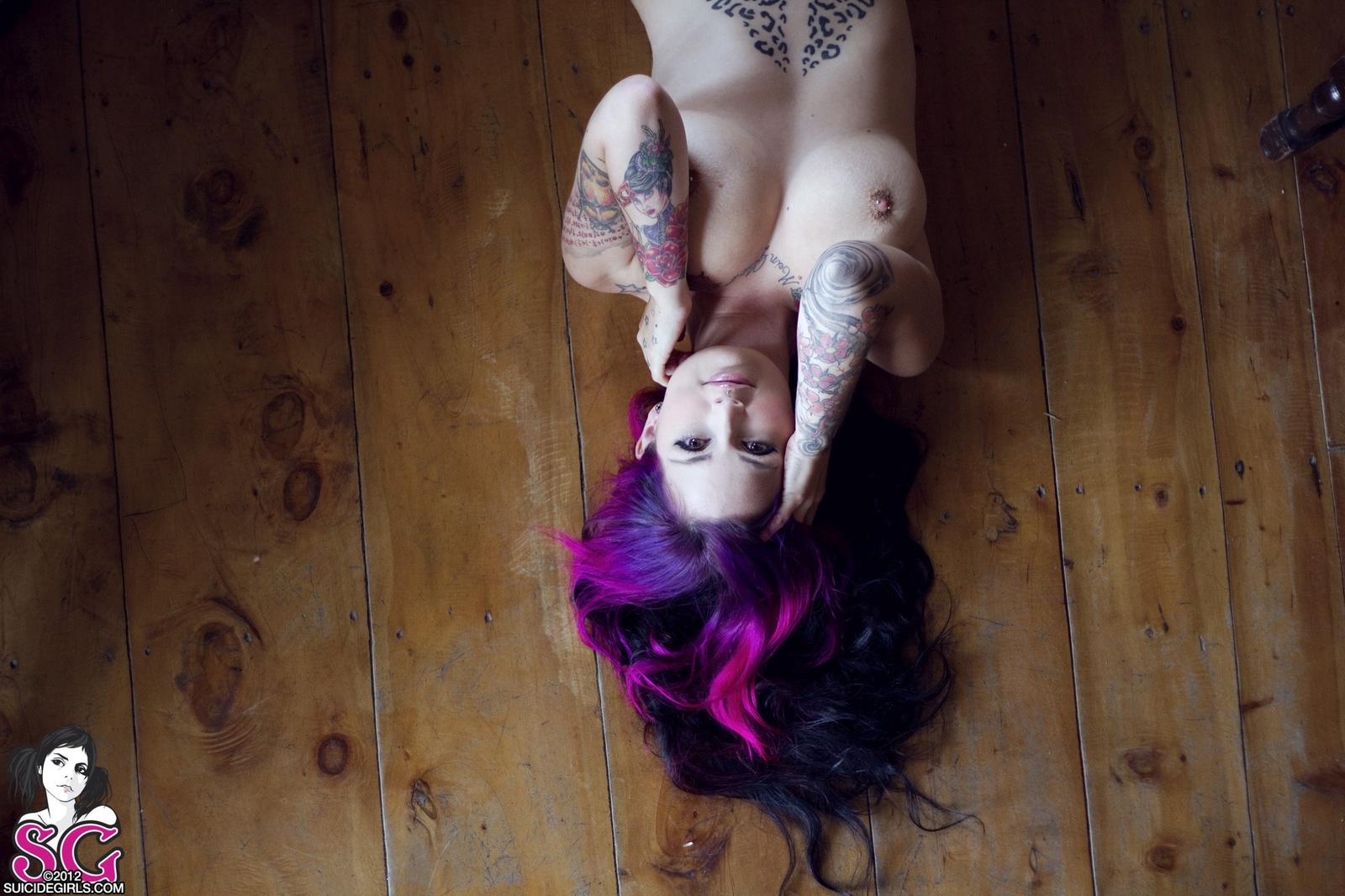 Fernanda - NSFW, Fernanda, Suicide Girls, Красивая девушка, Сиськи, Попа, Длиннопост