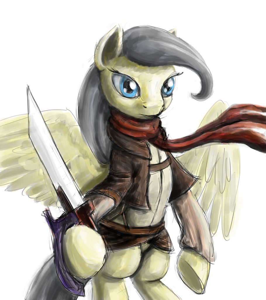 Attack on titan Crossover - My little pony, Attack of the Titans, Mikasa Ackerman, Original character, Dahtamnay, Crossover