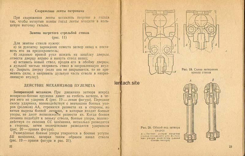 Guide to the use of the German single machine gun MG-42. VI NKO USSR 1944 - Weapon, Machine gun, , Longpost