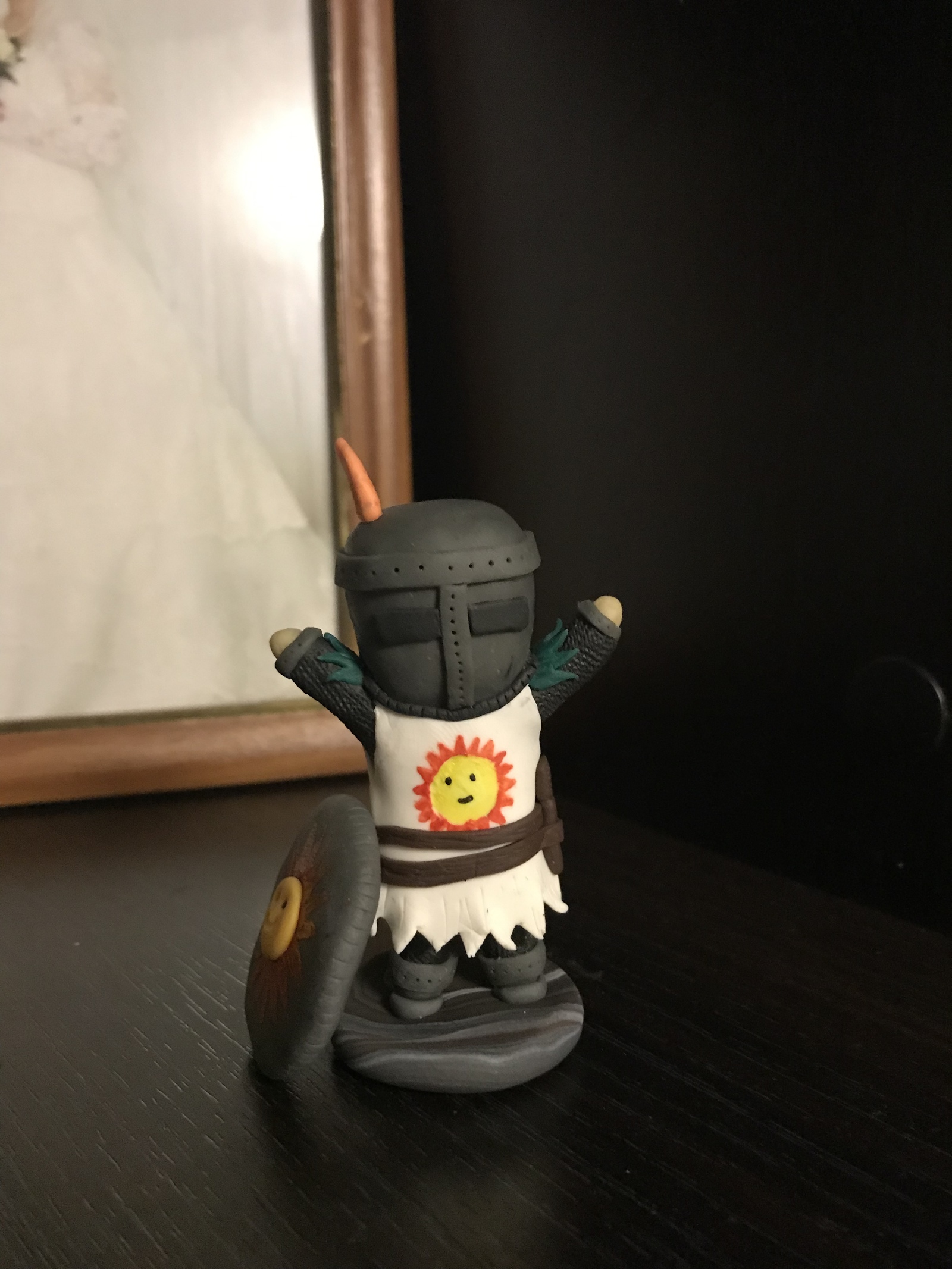 solarchik - My, , Dark souls, Polymer clay, Needlework without process, Longpost