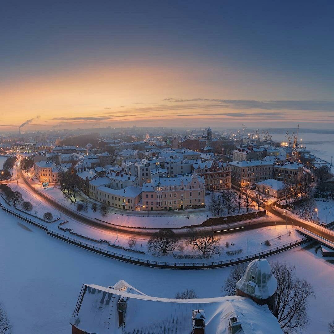 Winter Vyborg - Vyborg, Winter, Snow, beauty, The photo, Russia