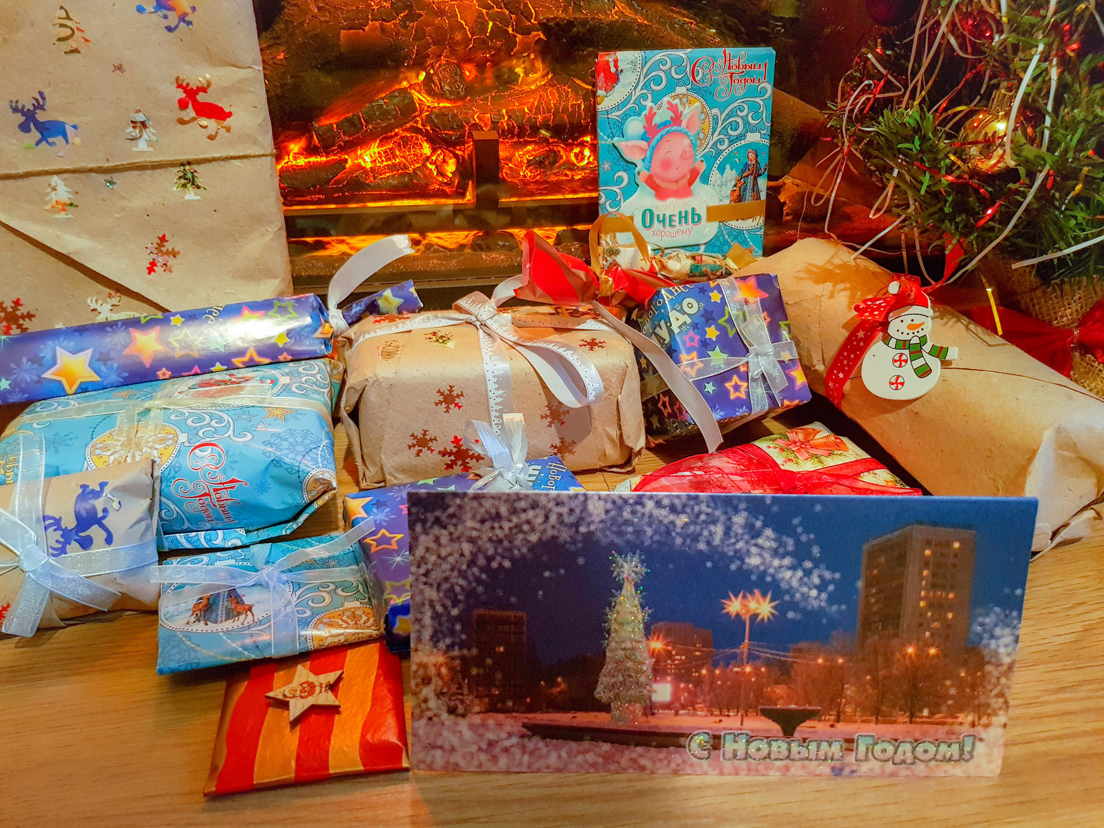 Our Snow Maiden from Zelenograd! - My, Secret Santa, Gift exchange, New Year, Zelenograd, Longpost, Gift exchange report