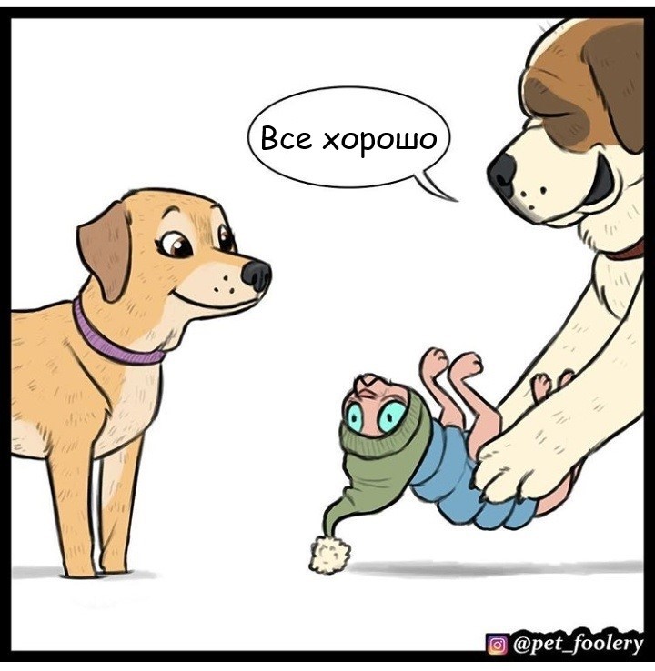 Спасительные объятия - Комиксы, Длиннопост, Pet Foolery, Лола и Мистер Морщинка