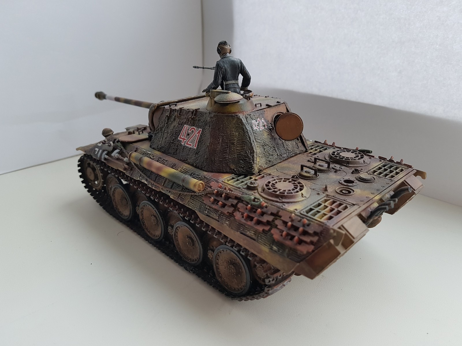 First post - My, Stand modeling, Tanks, Panther, First post, Longpost