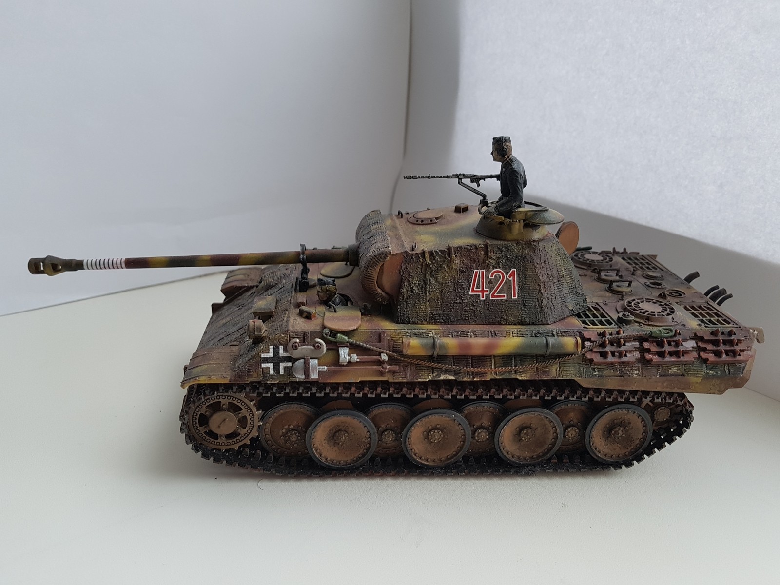 First post - My, Stand modeling, Tanks, Panther, First post, Longpost