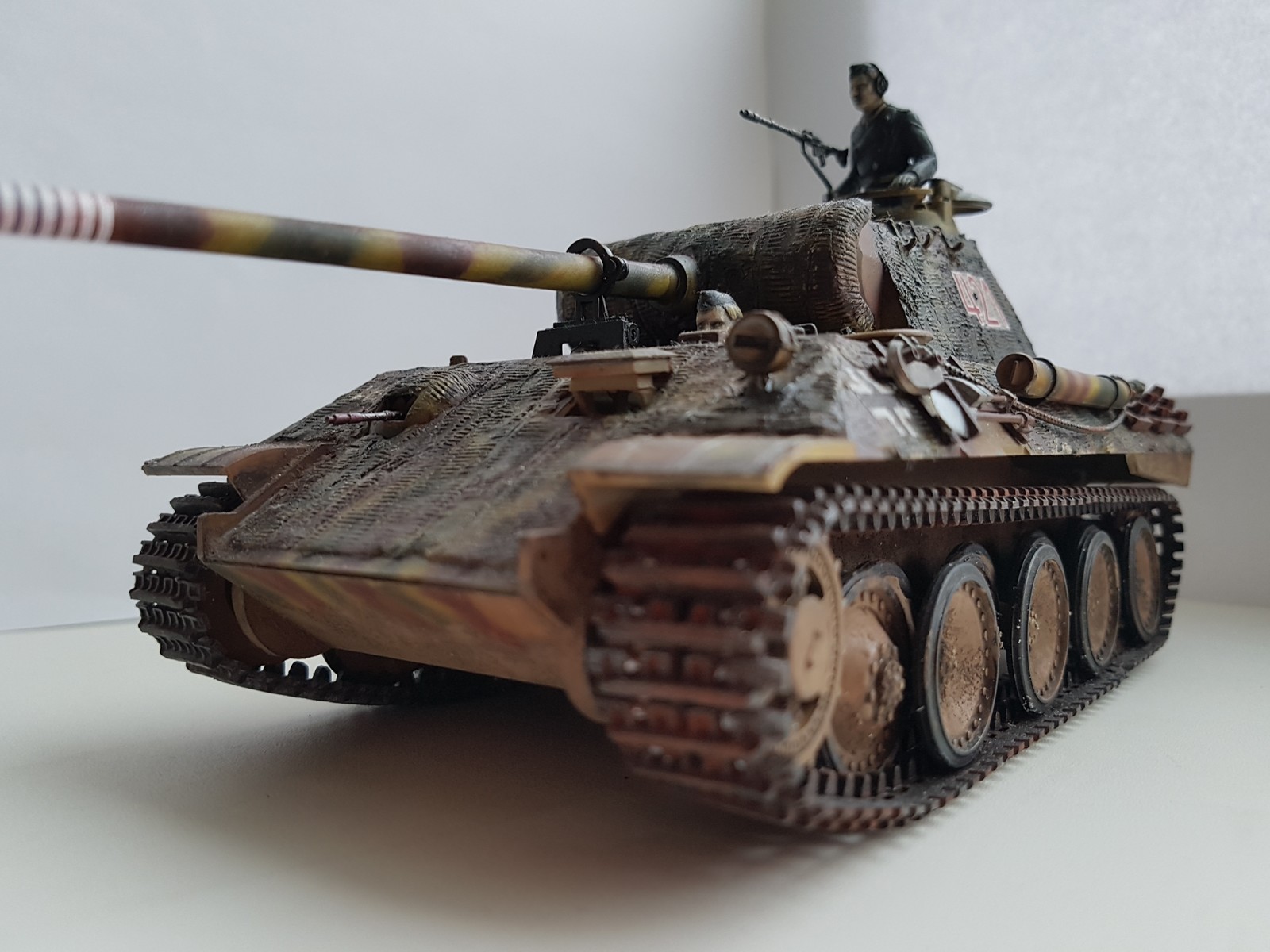 First post - My, Stand modeling, Tanks, Panther, First post, Longpost