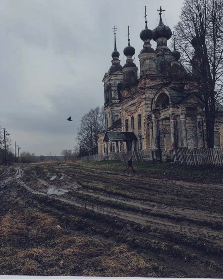 former greatness - Tver region, , Temple, Hopelessness, Devastation, Braces, Spirituality