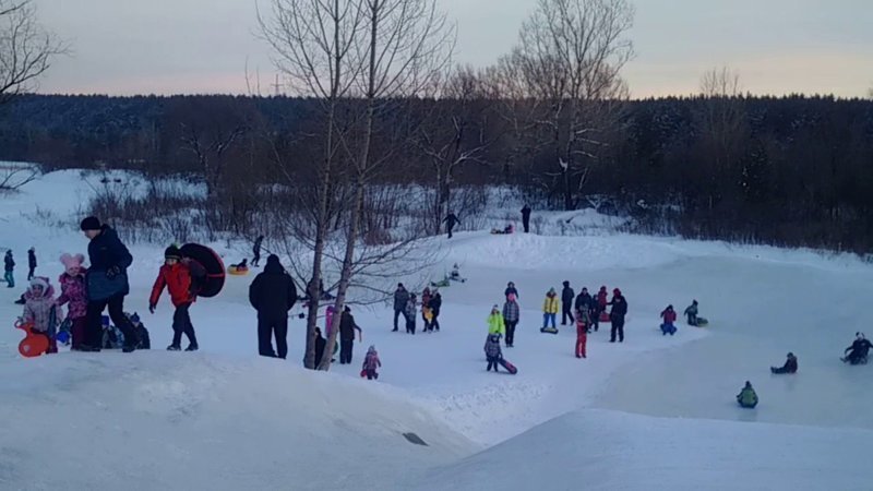 Hill of Grandpa Slava - Slide, Kindness, Barnaul, Video