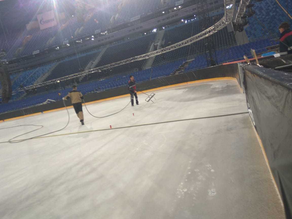 Gazprom Arena (SKA) .... how it was. The other side of the game. - My, , Ska, Ice, Zenith, Gazprom arena, Longpost, Tag