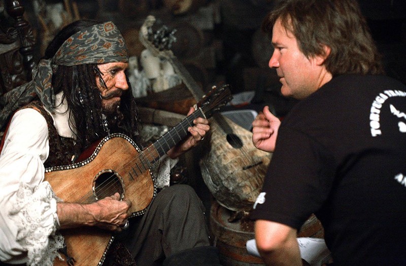 Behind the Scenes of Pirates of the Caribbean: At World's End - Pirates of the Caribbean, Filming, Photos from filming, Interesting, Behind the scenes, GIF, Longpost, Movies