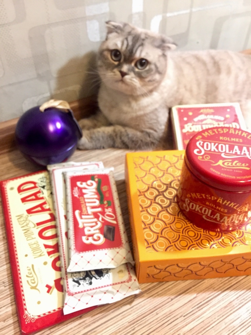 ADM. Tallinn-Yoshkar-Ola - My, Gift exchange report, Secret Santa, New Year, cat, Longpost, Gift exchange