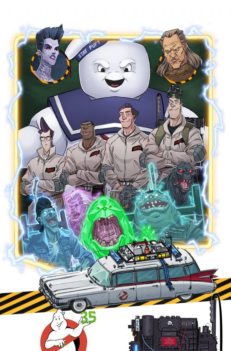 For the 35th anniversary of the Ghostbusters - Longpost, IDW, Ghostbusters, , Extreme Ghostbusters, 