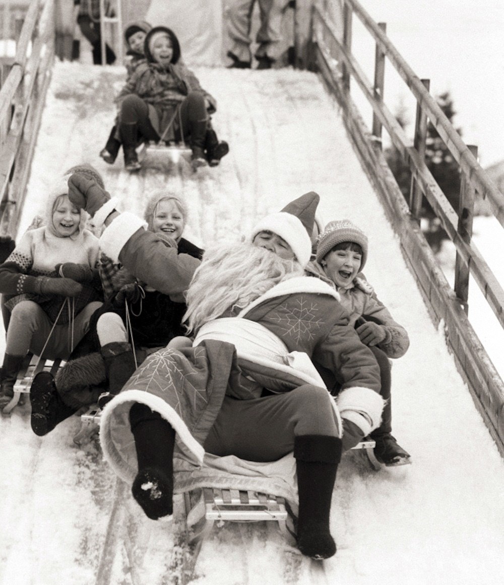 Photo with Soviet Santa Claus - Accordion, Father Frost, New Year, , The photo, Nostalgia, Longpost, Repeat