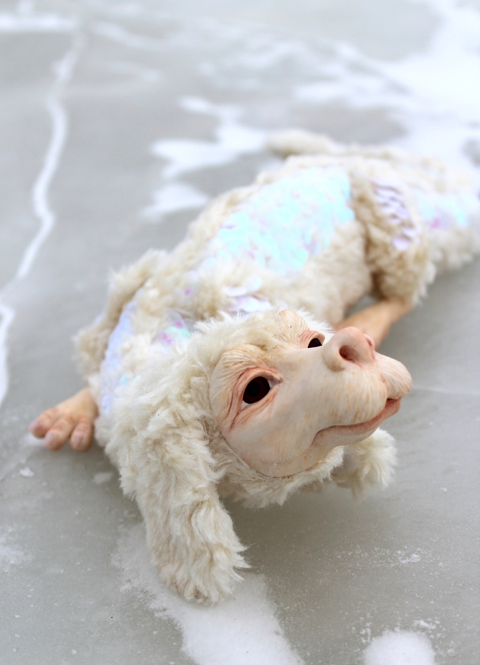 Falkor #4 - My, Needlework without process, Falkor, Endless story, Polymer clay, Longpost