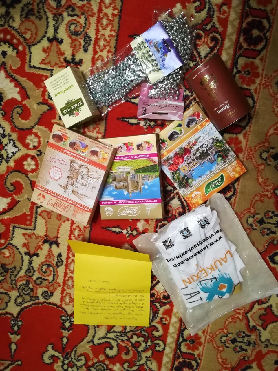 And here is our report! - Gift exchange report, Neftekamsk, Simferopol, Longpost, Gift exchange, Secret Santa