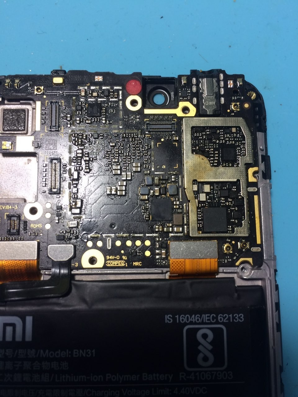 Xiaomi Redmi S2 backlight disappears - My, Repair of equipment, Xiaomi, Backlight, Need help with repair, Video, Longpost