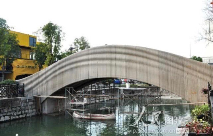 Bridge on a 3D printer - Bridge, China, Architecture, Technologies, Building, 3D printer, Longpost