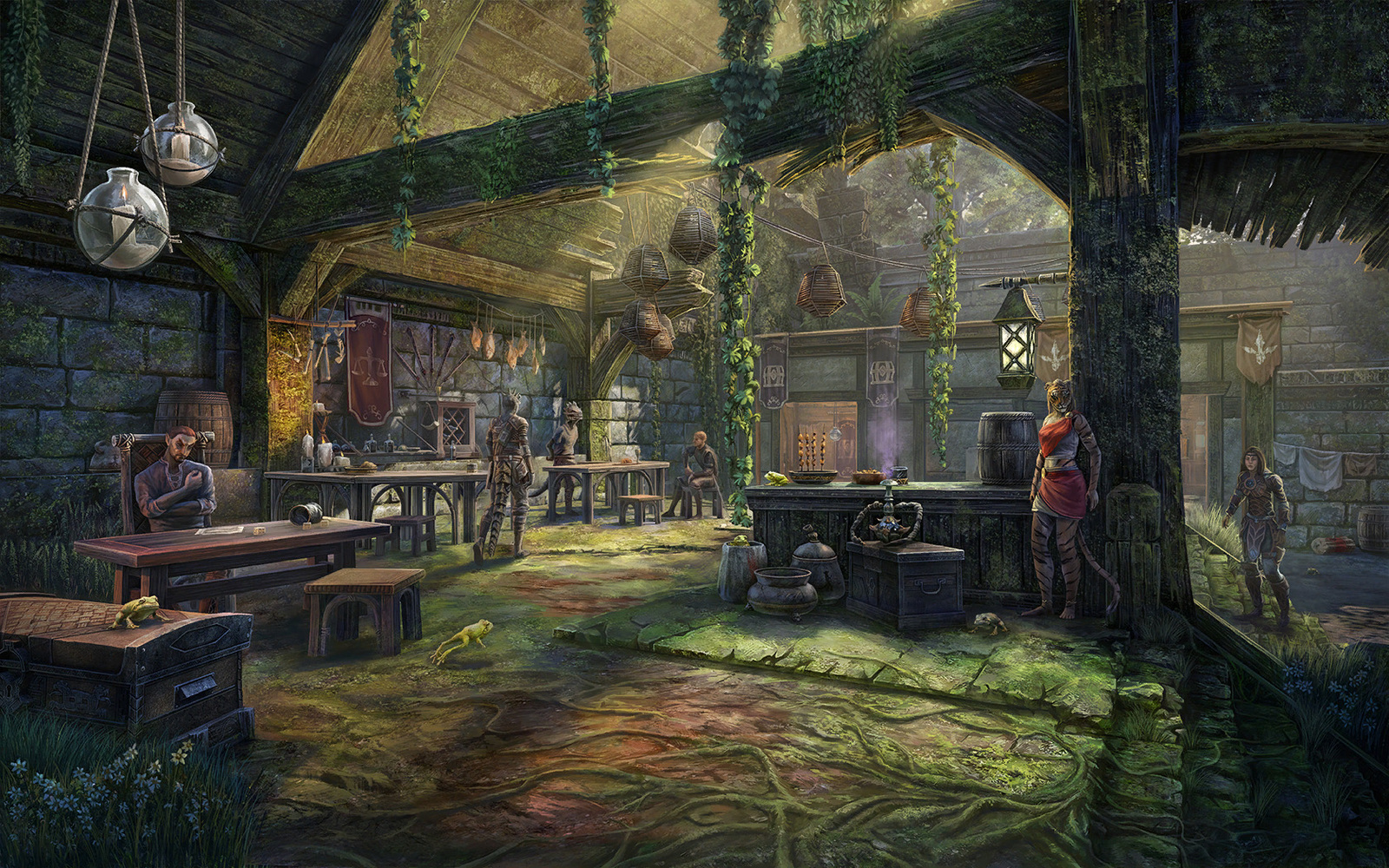 ESO Murkmire Loading Screens - The elder scrolls, The Elder Scrolls Online, Games, Art, Longpost