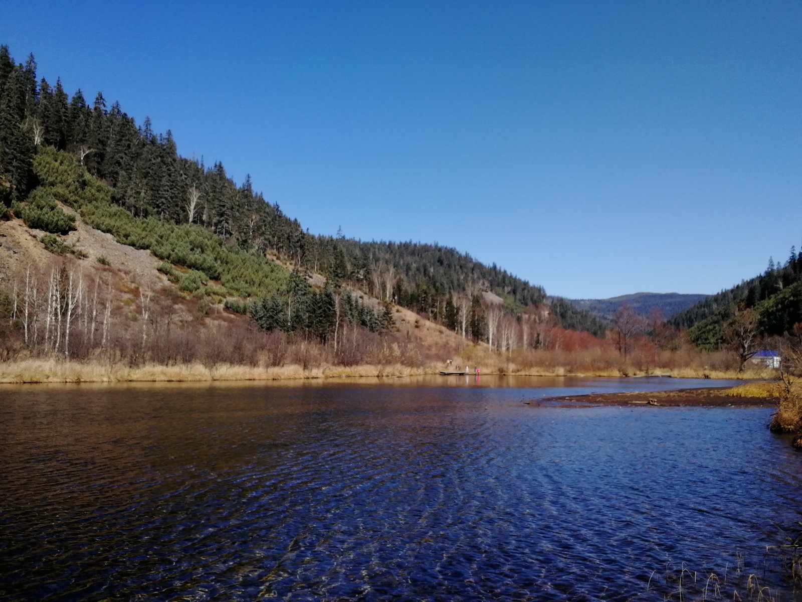 A little summer in your ribbon - My, Lake, Summer, Hills, Longpost