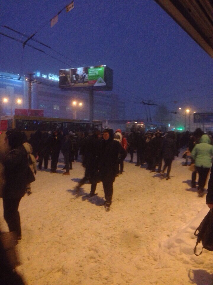 A few words about the situation in Saratov - My, Saratov, Snow, Traffic jams, Care, Longpost