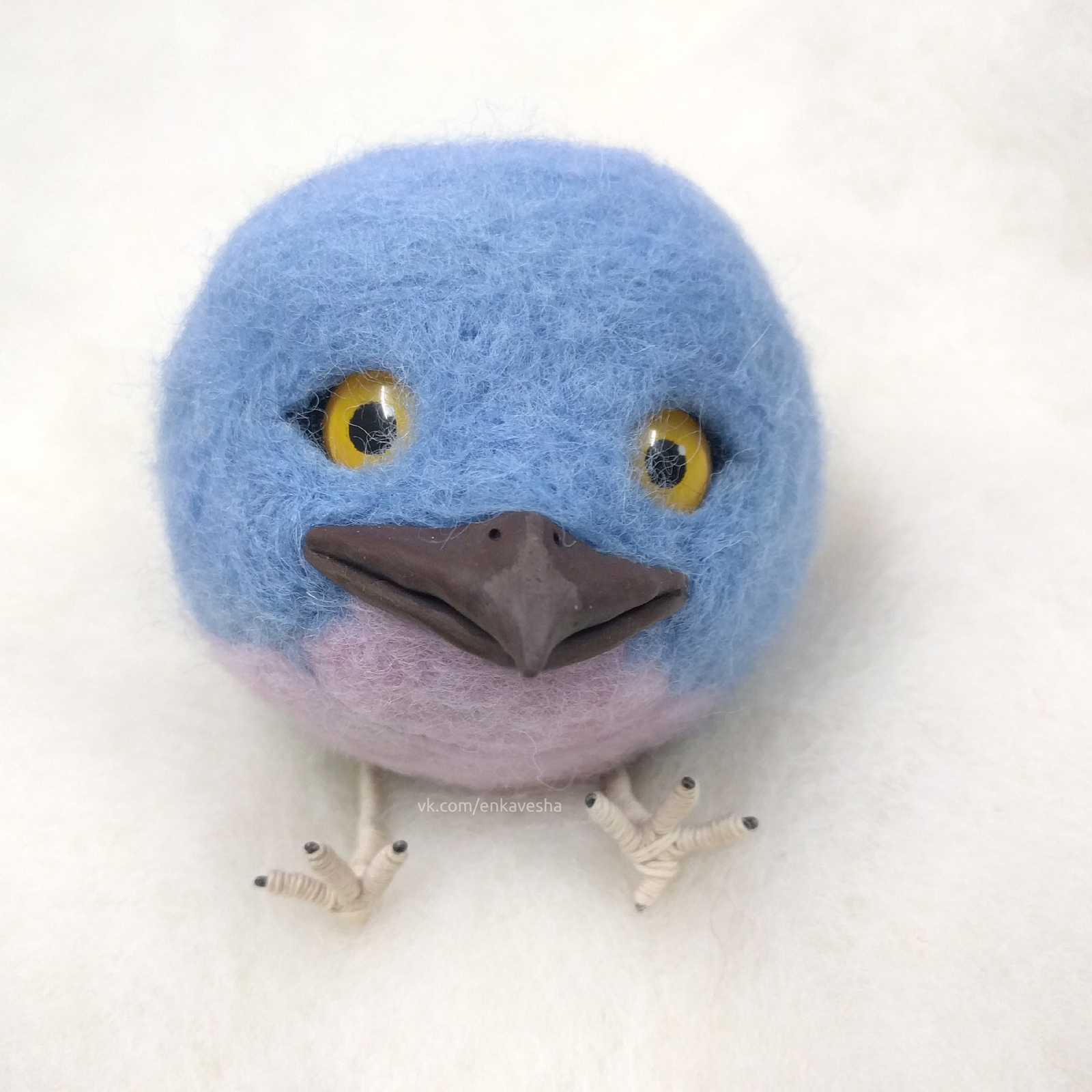 Spherical hippogriff - My, Wallow, Dry felting, Author's toy, Needlework, Needlework with process, Handmade, Harry Potter, Longpost