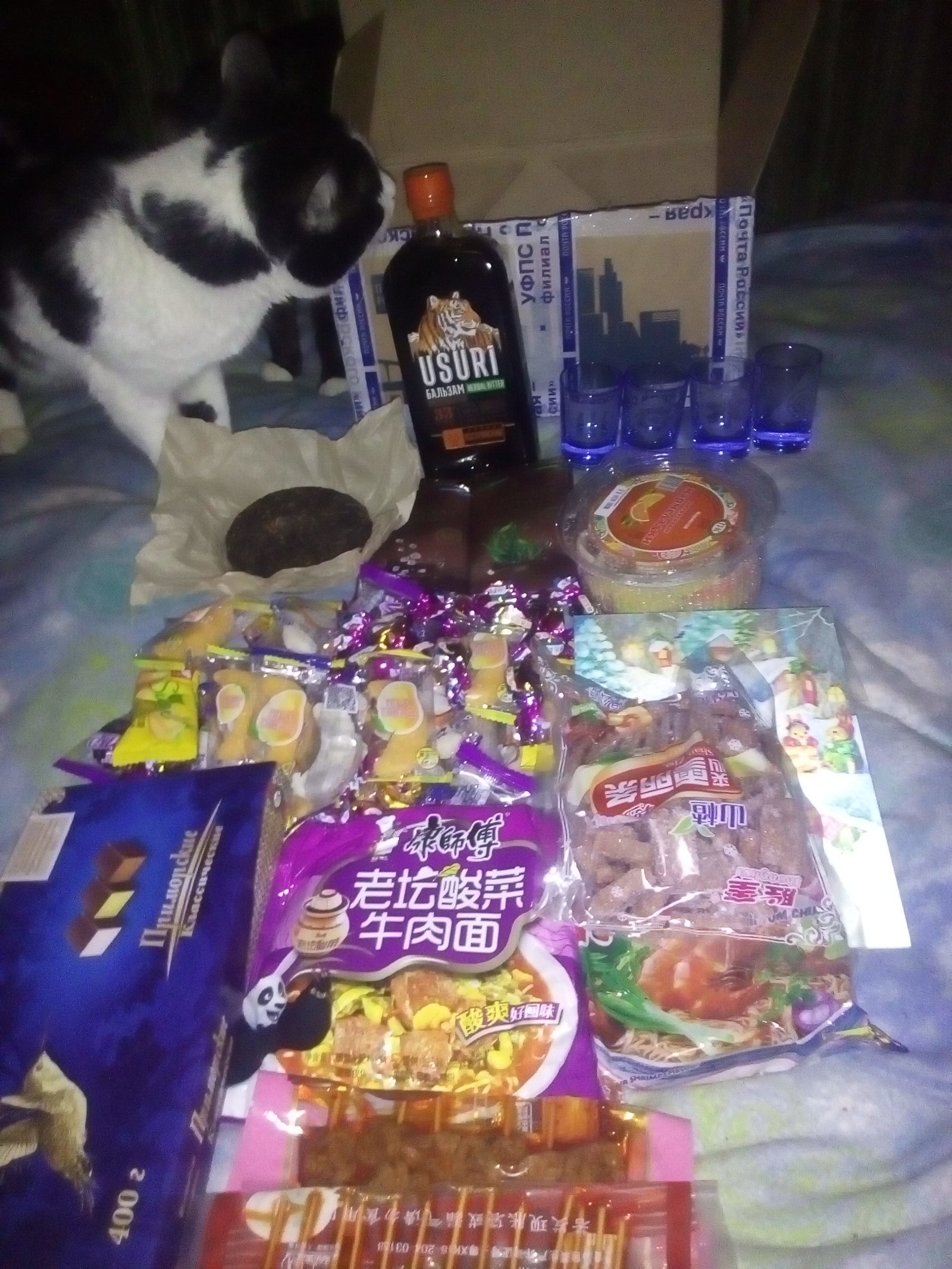 The best Santa Claus lives in Vladivostok! - My, Gift exchange report, Secret Santa, Longpost, cat, Gift exchange