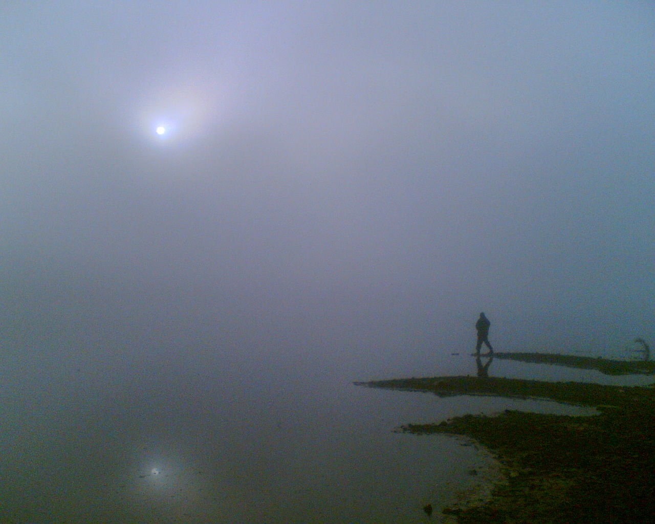 Fishing - My, The photo, Photo on sneaker, Vyatka, Morning, September