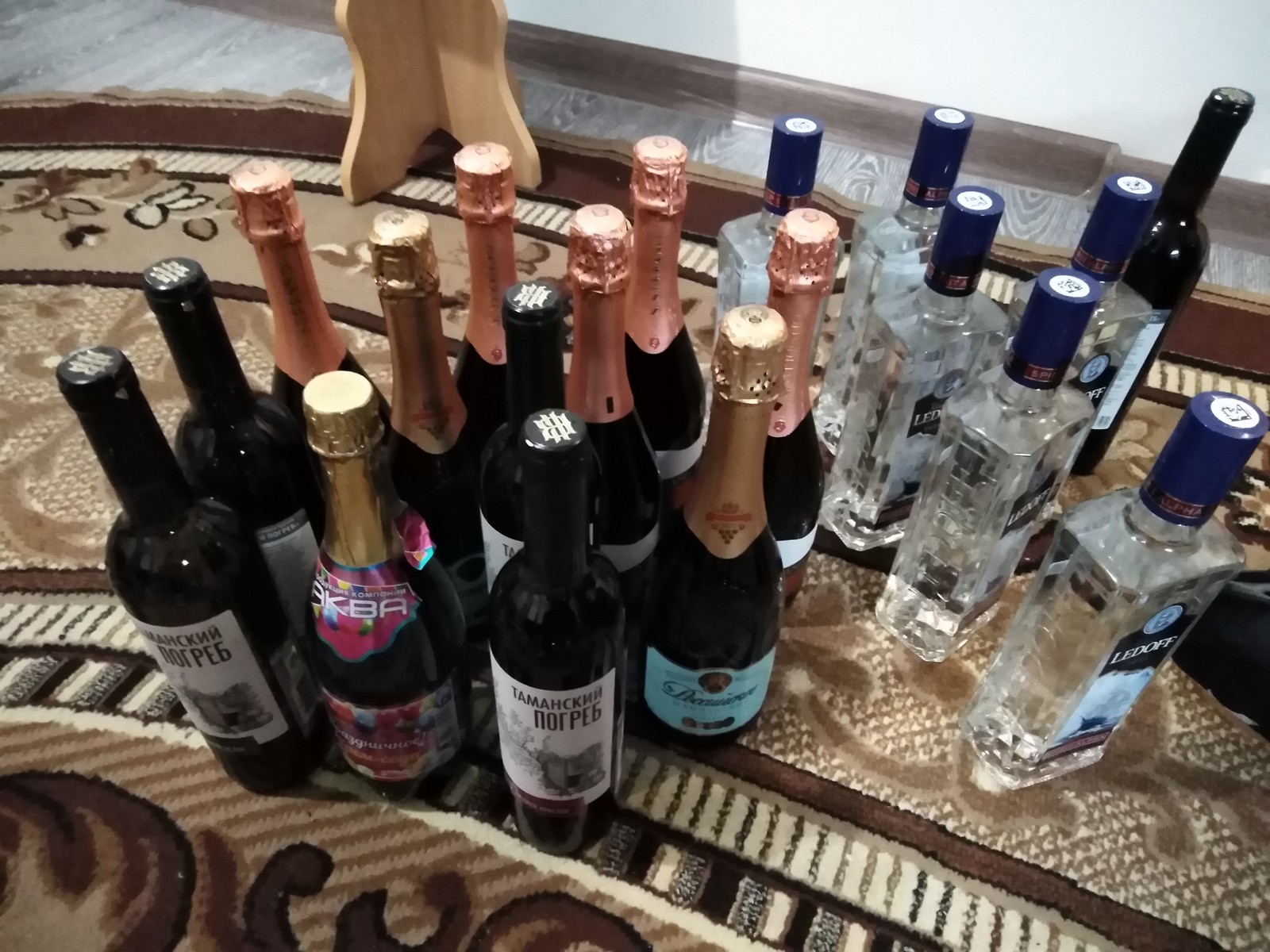 Ready for the New Year - My, New Year, Alcohol, Purchase, Badly