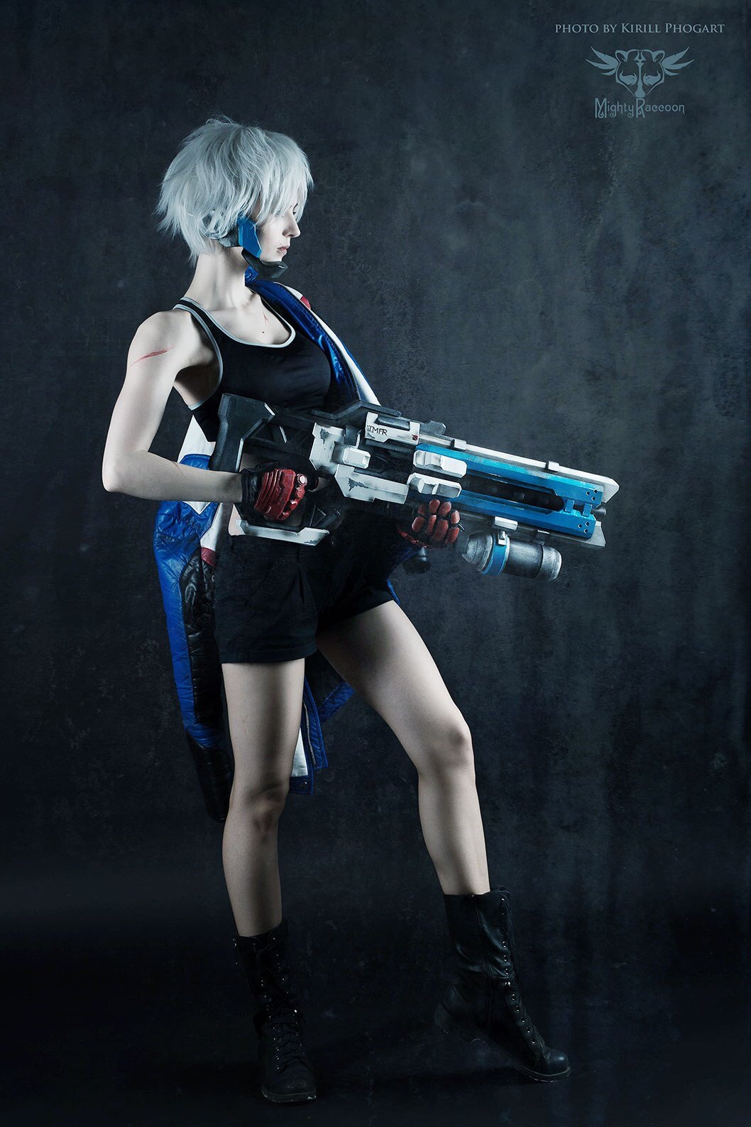 Fem!Soldier76 by MightyRaccoon - Cosplay, Overwatch, Soldier 76, Mightyraccoon, Longpost