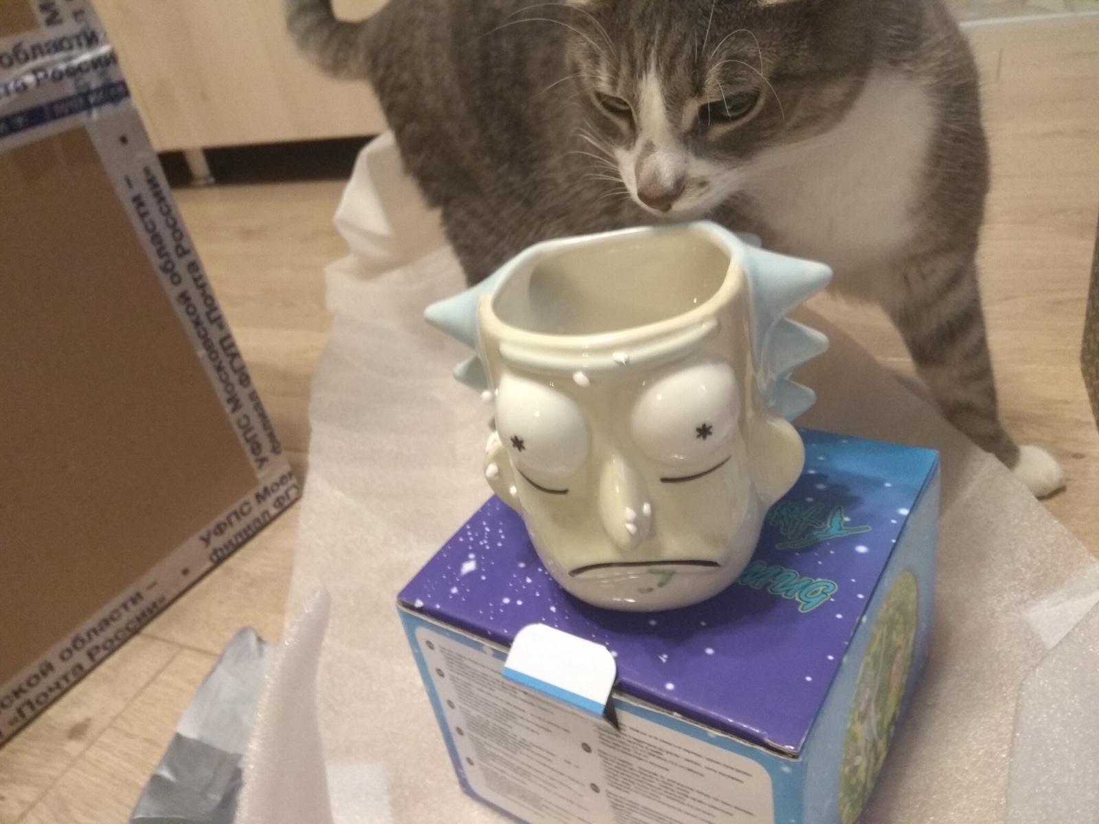 A gift from the Snow Maiden from the city of Elektrougli - My, Gift exchange report, Secret Santa, New Year's gift exchange, cat, Longpost, Gift exchange