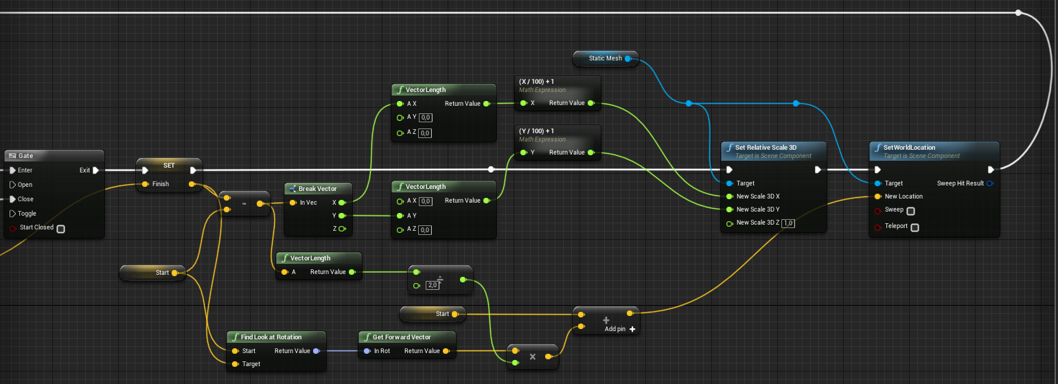 Algorithm for building cubes in ue4, as in 3d max. - My, Unreal Engine 4, Algorithm, Blueprint, Games, Gamedev, Video, Longpost