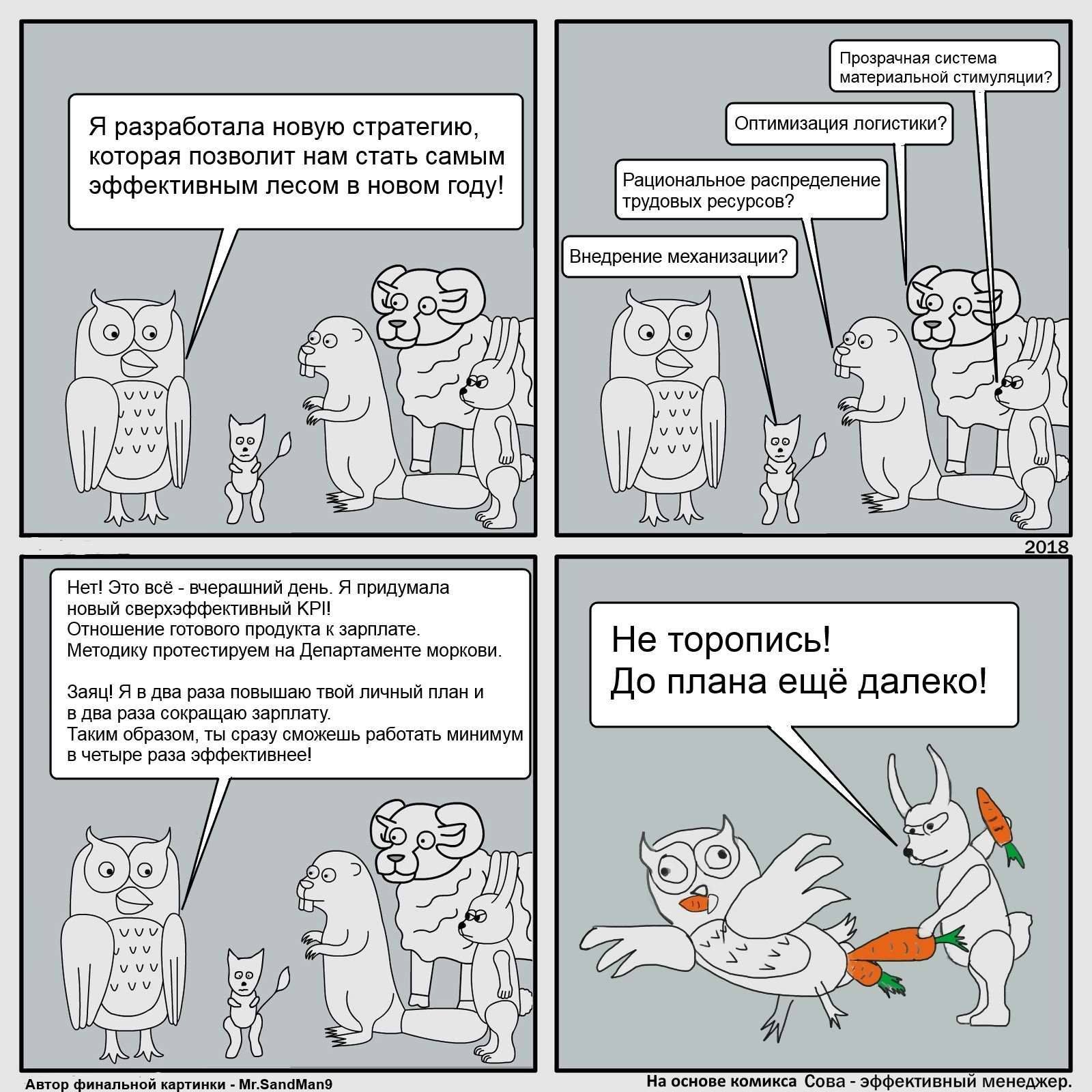 Super effective KPI - My, Fanfiction about the effective owl, Фанфик, Comics, Drawing, Kpi, Owl, Hare