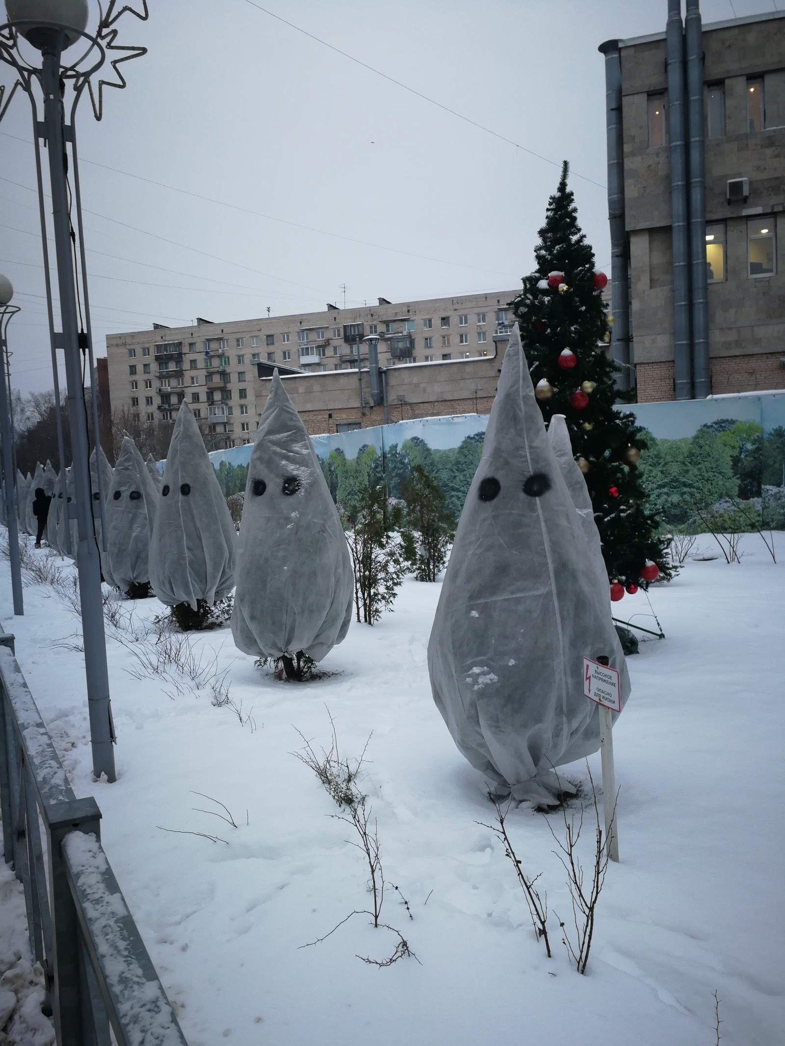 New Year for Yolok! - Christmas tree, Metro SPB, Ku Klux Klan, Longpost