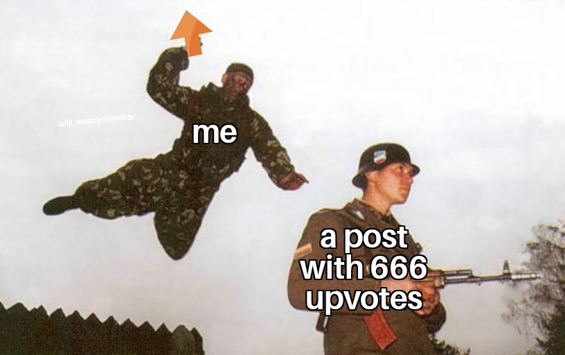 Me and the post with 666 likes. Not today Satan. - Peekaboo, Rating, Devil