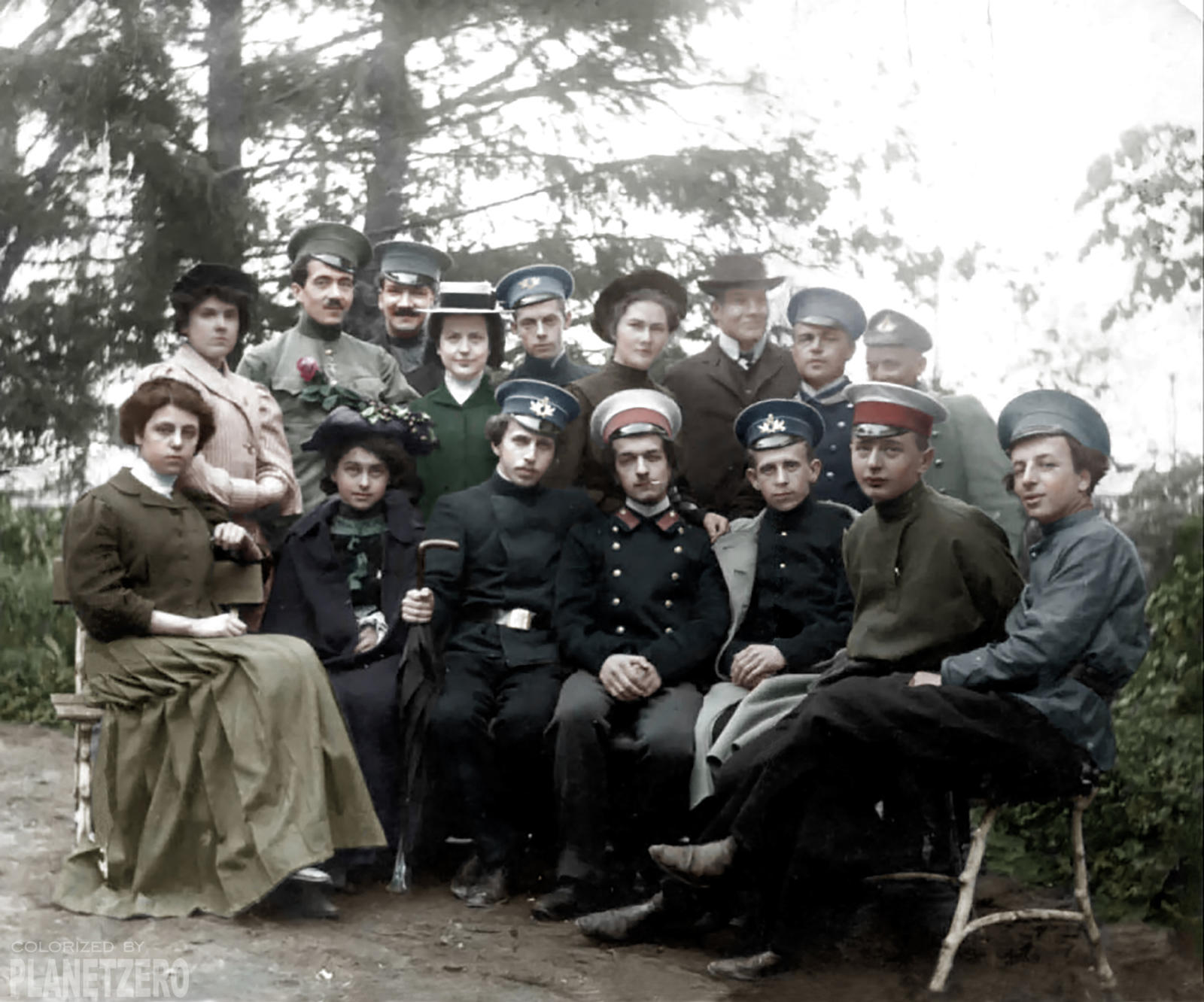 History of Russia at the beginning of the 20th century in color. - My, Colorized by planetzero, Colorization, Russia, Story, The photo, , Longpost