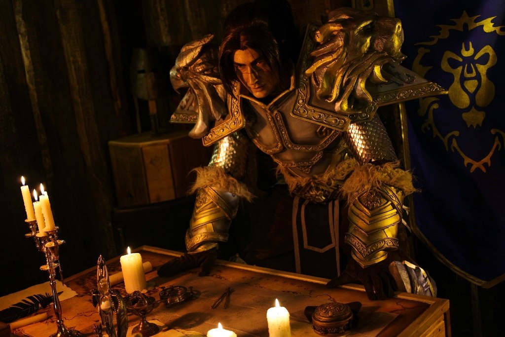 Awesome cosplay of King Varian Wrynn - Cosplay, Wow, Warcraft, Blizzard, Games, Computer games, Armor, Longpost