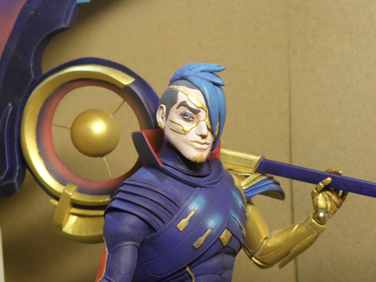 Kaynd Odyssey - Моё, League of Legends, Kayn, Handmade, Figure, Полимерная глина, Фигурка, Ручная работа, Длиннопост, Фигурки