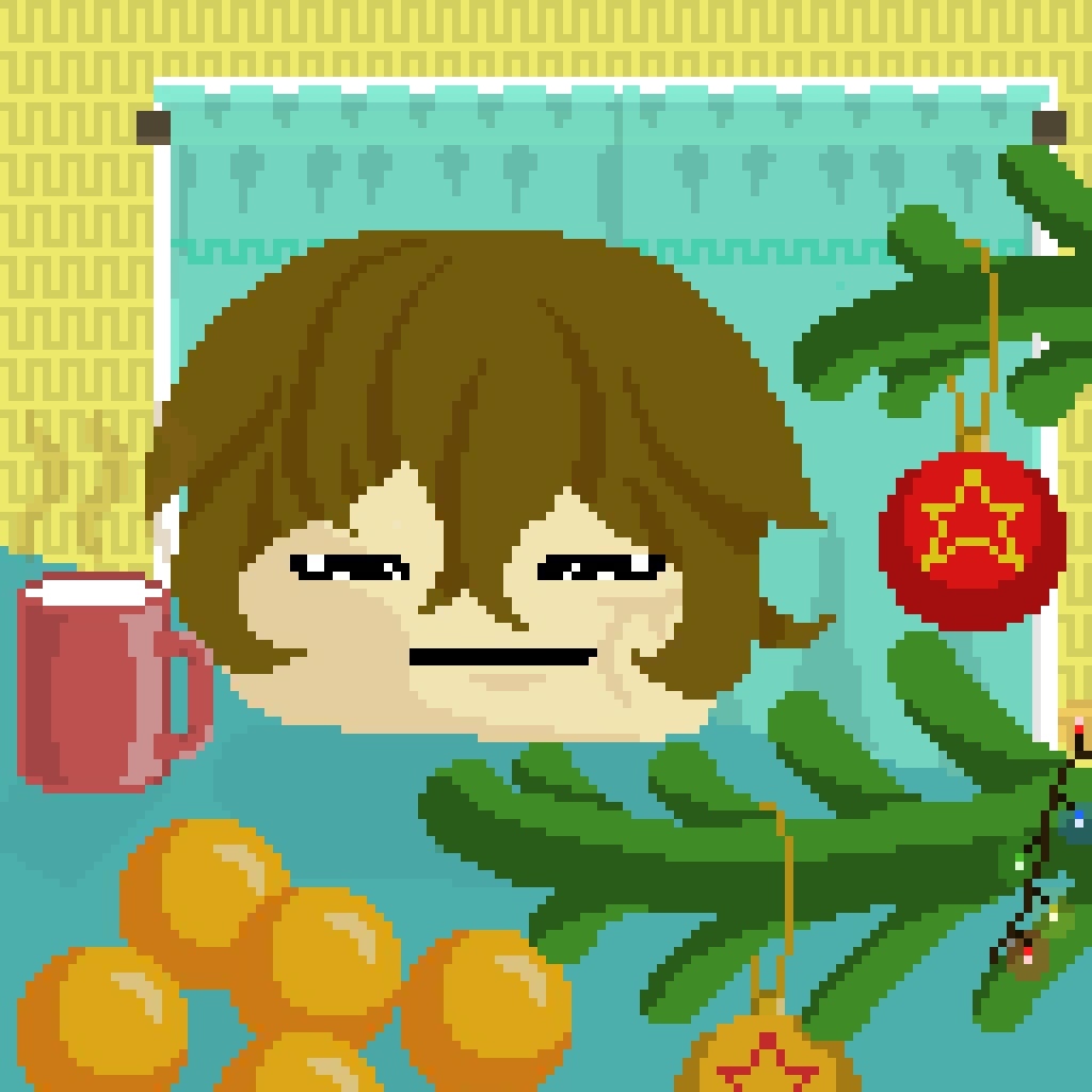 New Years - Pixel Art, New Year, Art