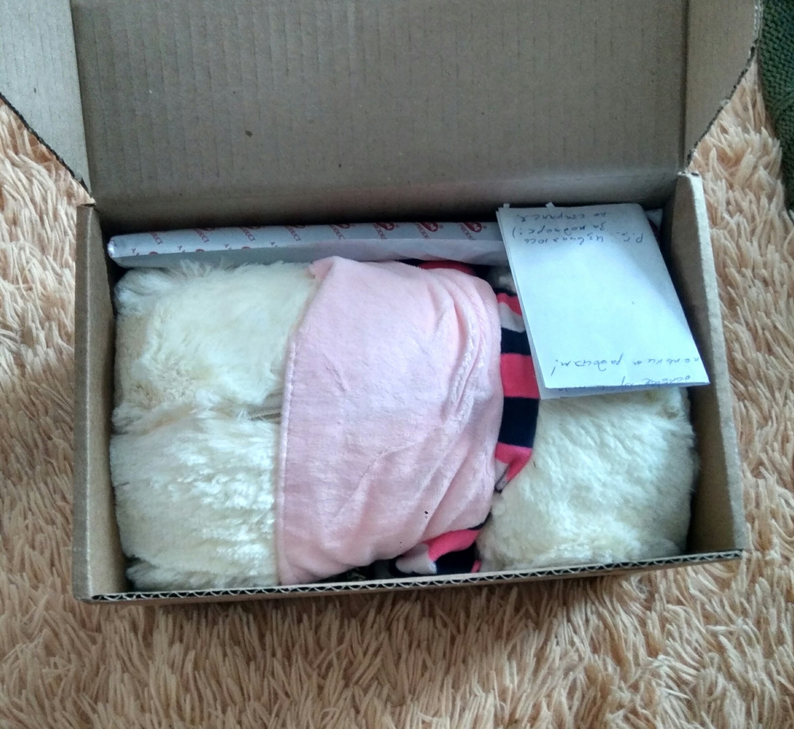 Happiness for the new year - My, New Year's exchange from Mirrochka, Longpost, Gift exchange, Gift exchange report, Secret Santa