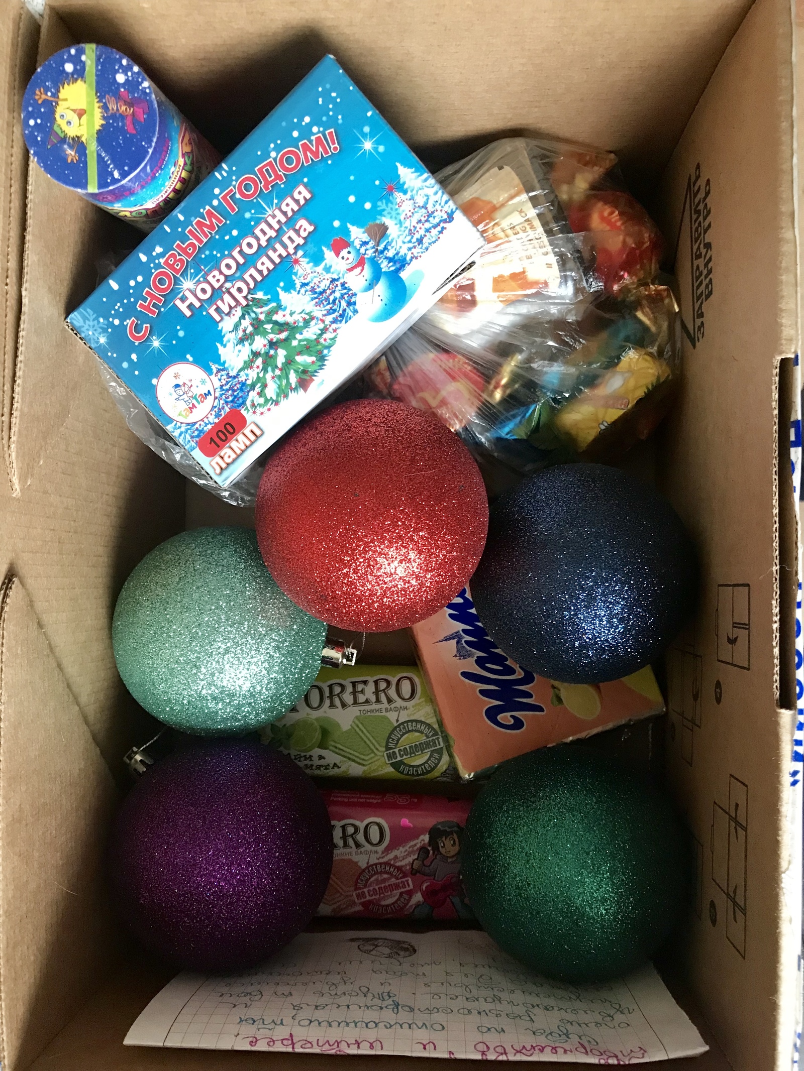 Anonymous Santa Claus from Novosibirsk to Balashikha - My, Secret Santa, Gift exchange report, New Year's gift exchange, New Year, Longpost, Gift exchange