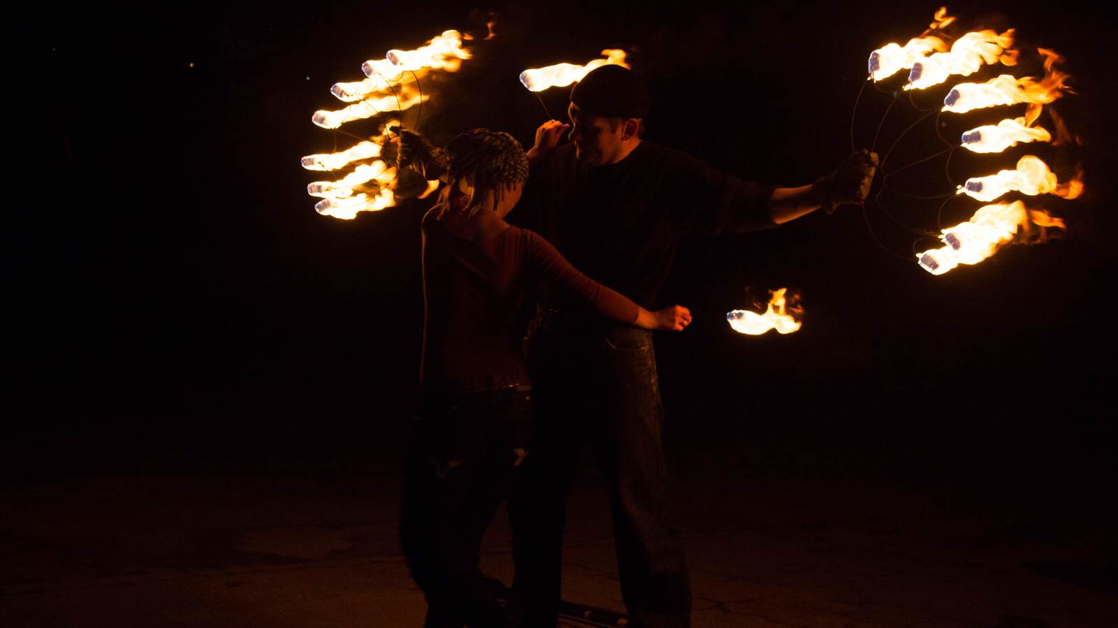 Fire show - My, Fire show, Fire, Girls, Relationship, Longpost