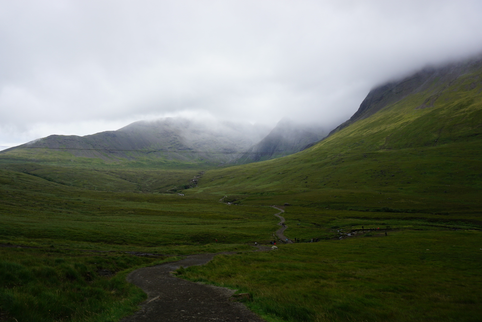 Scotland by car. Day 3 - My, Travels, Nature, Scotland, The photo, beauty of nature, Greenery, Fog, Landscape, Longpost