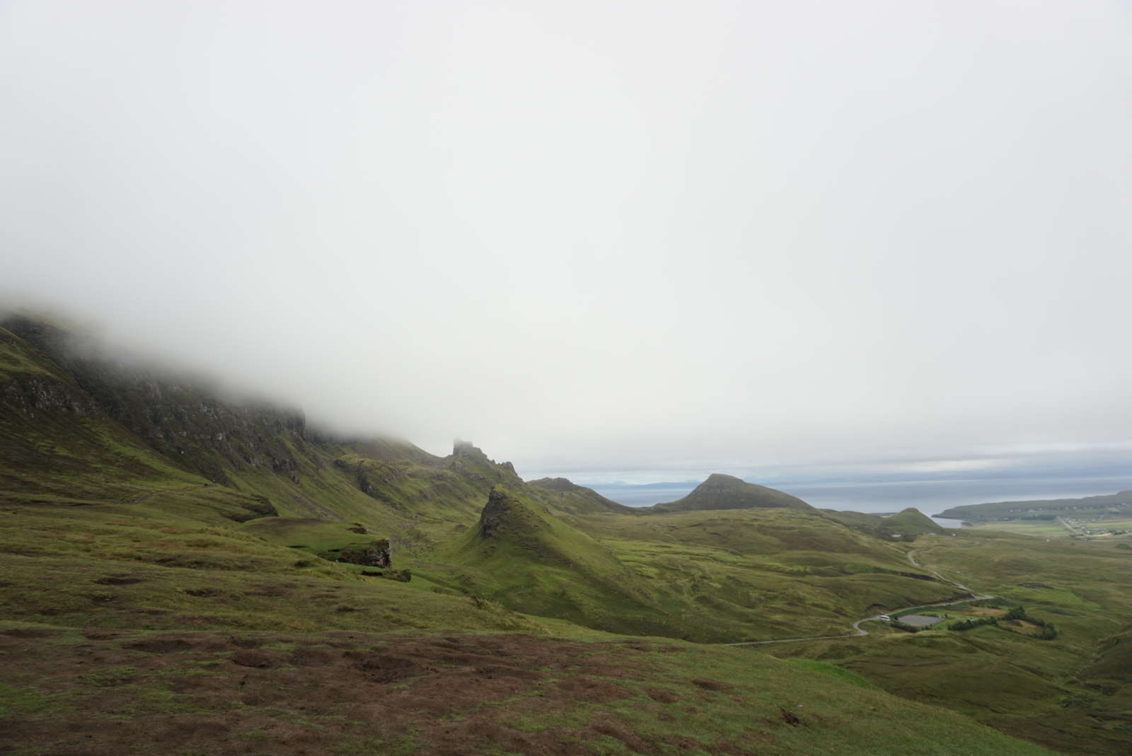 Scotland by car. Day 3 - My, Travels, Nature, Scotland, The photo, beauty of nature, Greenery, Fog, Landscape, Longpost