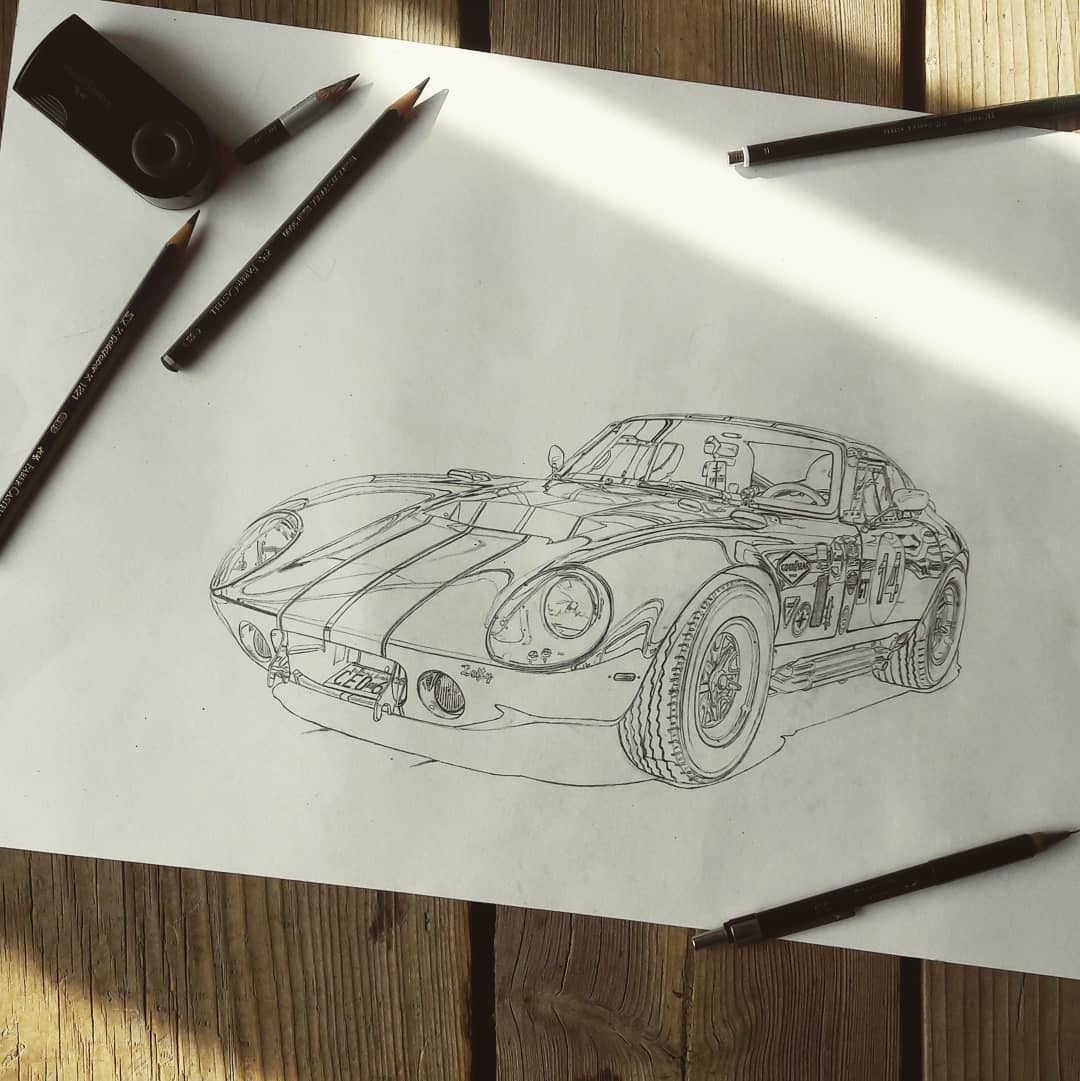 Shelby Daytona и RWB Porsche 993 | Пикабу