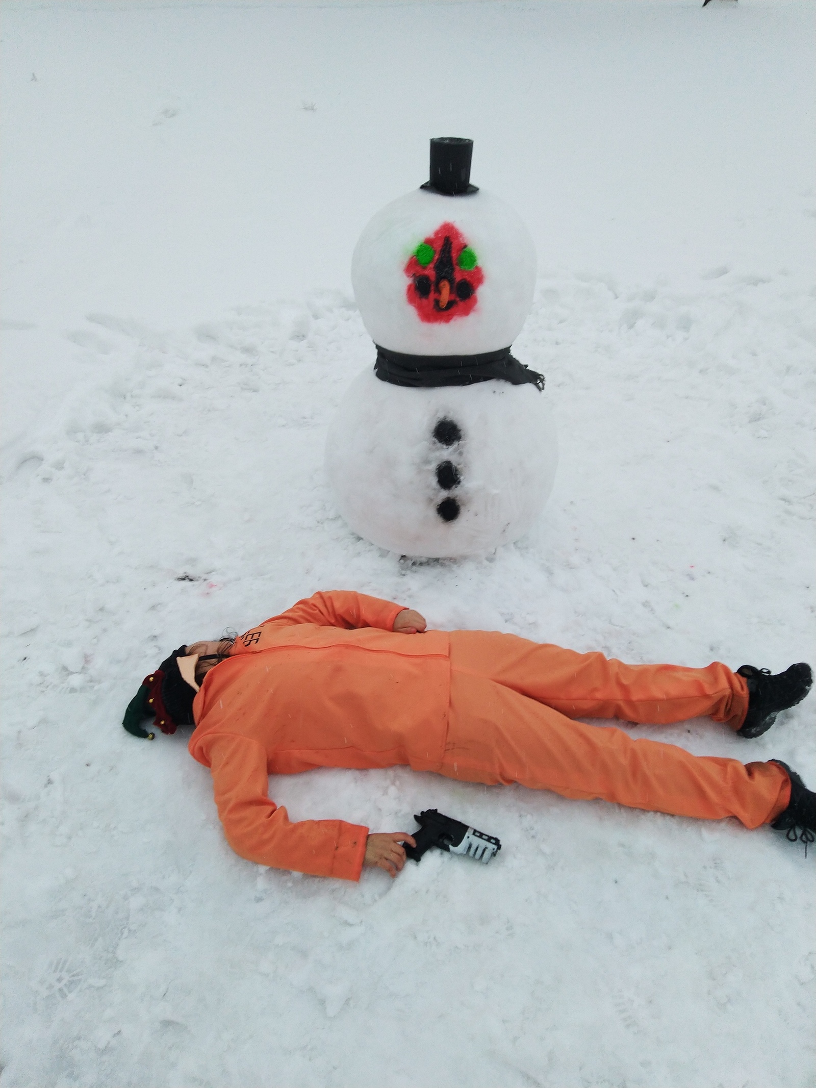 New Year's Cookies: - My, SCP, Cosplay, snowman, , The photo, Saint Petersburg, Longpost